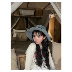 Kawaguchi Yurina Instagram - #川口の私服

かわいいマウンテンハットお気に入りなんだーーー