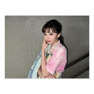 Kawaguchi Yurina Instagram - @girlsaward_official 
ありがとうございました🖤
．
@royalparty_official 様
@topofthehill_official 様
歩かせて頂きました
．
いつも見守ってくれていてうれしいよ〜!
ありがとう🦋
．
