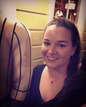 Kay Panabaker Instagram - No #accidentalselfie here - some days, you just gotta love yourself. Came out to enjoy one of the last nights of Disney World's Electrical Parade with some fun coworkers.