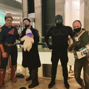 Kay Panabaker Instagram - I got to experience DragonCon for the first time this year and had the most incredible time. I enjoyed walking around and seeing people celebrating the things they love. Nerds supporting nerds, I loved it so much. 

I included pictures of some of the favorite cosplays and a picture of how my friend group spent much of the long weekend. They introduced me to #Wingspan a couple months ago and I’ve been obsessed ever since. All of the bird facts on the cards are the cherry on top. I’ve ordered the expansion packs and I’m curious to see if any of the birds I work with are included….

And the last picture is a personal favorite. The boy and I have recently made a concerted effort in expanding our collection of old video games. We went to 4 different stores on our 1-day drive to Atlanta for the con and this was our haul. Most games were less than $5. It was just a fun journey. 

I know this kinda a long post, but I am just so appreciative of the people in my life. I never would have gone to #DragonCon without them and it was definitely a highlight for the year.