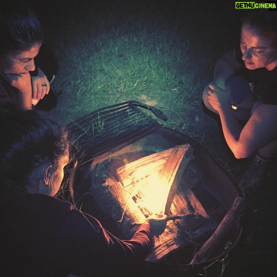 Kay Panabaker - 0.9K Likes - It's a good thing my first time camping was with these 3 girls. I brought a tent I can't put together, a sleeping bag, pillow and bug spray. No way to light a fire, no flashlights, and I hate bugs. But I have survived up until this point and it couldn't have been done without them. Hopefully I make it though the night.