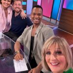 Kaye Adams Instagram - What a day! 🤩 #loosewomen #loosemen