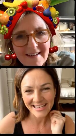 Kaye Adams Instagram - 💋 HAPPY BIRTHDAY KAYE!! 💋

To celebrate my much older Scottish friend’s birthday (you don’t look a day over 81), here’s a throwback to some of our silliest of moments. Still can’t believe she had me thinking I was going mad with that fruit bowl!! 🤣🤣😂