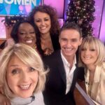 Kaye Adams Instagram - Festive Friday Fun with the girls and the fabulous @martipellowofficial!