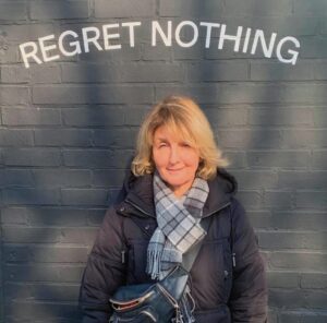 Kaye Adams Instagram - This just popped up in my phone memories from this time last year. Do you have regrets or are you the kind of person who jumps at every opportunity that comes their way?

#noregrets #2024goals #livingwithregrets