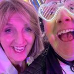 Kaye Adams Instagram - What an amazing day with an amazing group of women whose joy and energy raised over £65000 for the @beatsoncharity And as you can tell, this isn’t just any ladies lunch this is a Beatson Ladies Lunch, why not come just us for the next one! And no that wonderful lady hadn’t collapsed on the floor, she was the very worthy winner of the dance competition (I was puffed just watched). Winner of the selfie with me (okay I had to pay her) was @karendunbarofficial