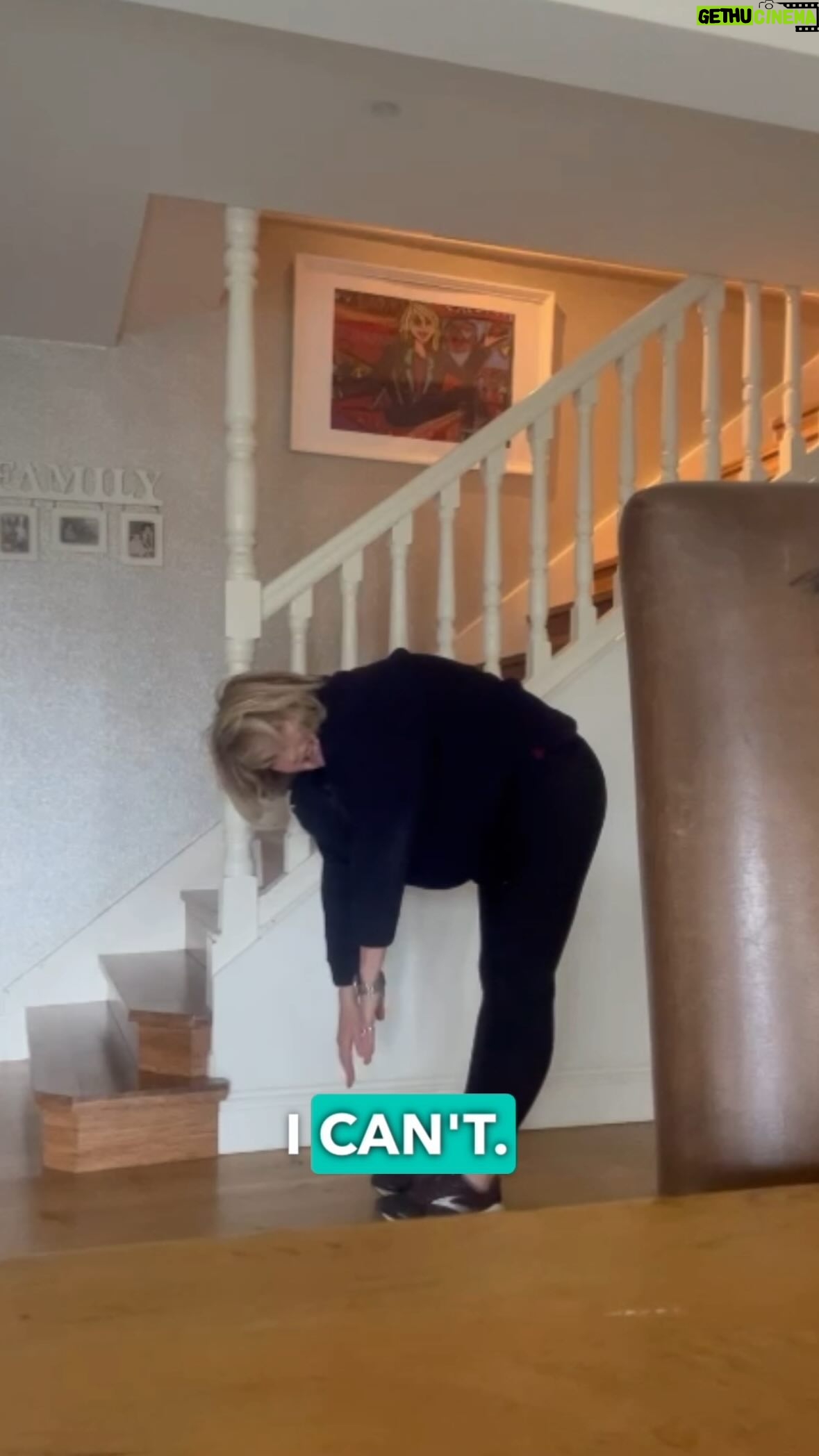 Kaye Adams - 1.7K Likes - Is anyone else able to reunite their fingers with their toes or is it a distant memory for everyone else too?
#fitnessover60 #over60fitness #touchingtoes #stretchchallenge