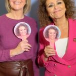 Kaye Adams Instagram - Who is most likely to, with Kaye and Nadia, part one! 😅 (p.s. if you’re unsure as to why Nadia’s flashing her nips, take a look at our last post 😉) #loosewomen #kayeadams #nadiasawalha #mostlikelyto