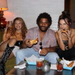 Kayla Compton Instagram - A moment for the horizontals @nydfilms bday party!