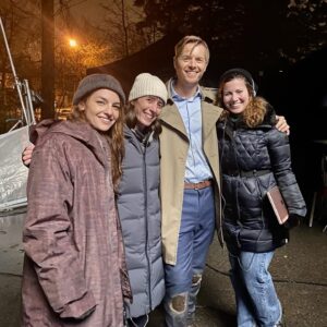 Kayla Compton Instagram - Now that episode 911 has aired, here are a few bts photos!
⚡️ 
Fun fact: We filmed the graveyard scene on my birthday! This scene is my favorite ❤️
