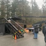 Kayla Compton Instagram - Now that episode 911 has aired, here are a few bts photos! ⚡️ Fun fact: We filmed the graveyard scene on my birthday! This scene is my favorite ❤️