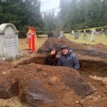 Kayla Compton Instagram - Now that episode 911 has aired, here are a few bts photos! ⚡️ Fun fact: We filmed the graveyard scene on my birthday! This scene is my favorite ❤️