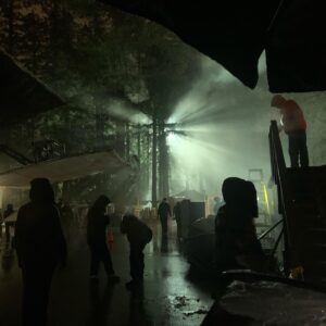 Kayla Compton Instagram - Now that episode 911 has aired, here are a few bts photos!
⚡️ 
Fun fact: We filmed the graveyard scene on my birthday! This scene is my favorite ❤️