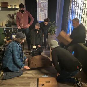 Kayla Compton Instagram - Now that episode 911 has aired, here are a few bts photos!
⚡️ 
Fun fact: We filmed the graveyard scene on my birthday! This scene is my favorite ❤️