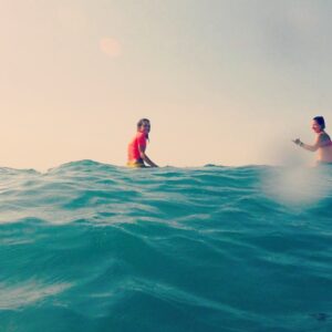 Kayla Compton Instagram - Me living my best Blue Crush life.