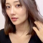 Kazusa Okuyama Instagram - のびました髪ミディアムどうですか？
