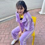 Kazusa Okuyama Instagram - この座り方が1番楽なのよ、 . 👚: @nerdy_officialjapan