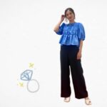 Kazusa Okuyama Instagram - #スナックさざなみ ありがとうございました！！ ボートレース、すごい。✨✨ とっっても楽しかったです そして悔しかった。。笑 . tops @esica.official pants @frene_official accessory @chaho_handmade__618 shoes @amiami_official_