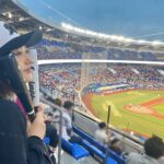 Kazusa Okuyama Instagram - 交流戦思い出⚾️② マリンの夏の空綺麗で大好き