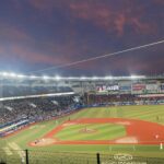 Kazusa Okuyama Instagram - 交流戦思い出⚾️② マリンの夏の空綺麗で大好き