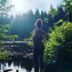 Keegan Connor Tracy Instagram - Happiness is an early morning hike laden with cedar air and birdsong. #beautifulbc #nature #getoutside