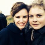Keegan Connor Tracy Instagram - I wonder if Tinkerbell has forgiven me yet? Tough love is hard but it was for her own good and the good of the realm. I don’t make the rules…or do I?🤔😆💙🪄 @imrosemciver #ouat #onceuponatime #oncers #bluefairy #tinkerbell