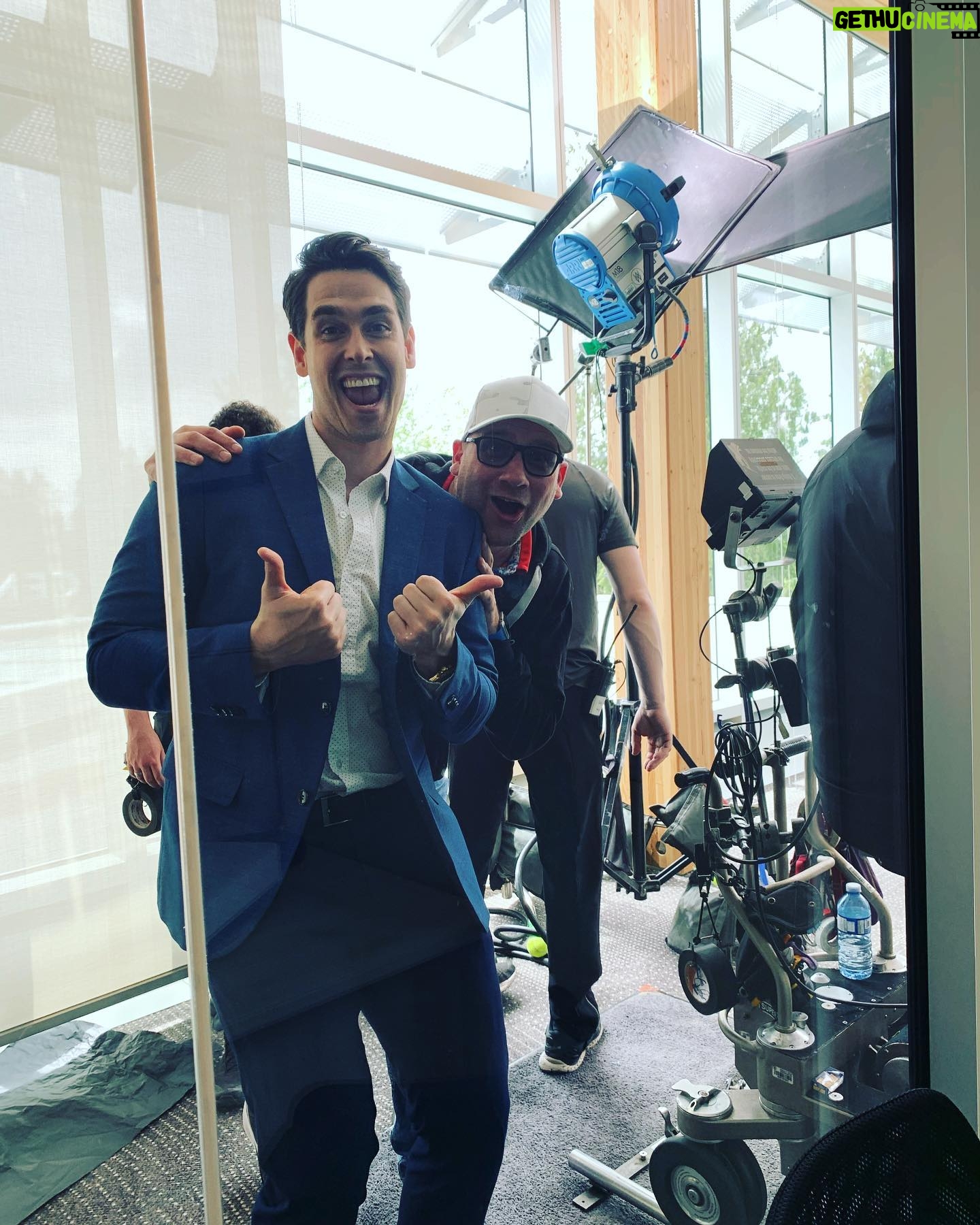 Keegan Connor Tracy Instagram - TUNE IN tomorrow on @lifetimetv Canada to catch the movie I directed “Engaged to be Murdered”. Fun to shoot, wonderful cast and crew. I miss being behind that camera…! @madosmith21 @erinkathleenboyes @sarahlucasredmond @tanisdj @maximilianbrey @marcobossow @keenantracey @androidmotel #director #tvdirector #femalefilmmakers #lifetimemovies #thriller
