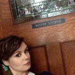 Keegan Connor Tracy Instagram - I miss these days. #ouat #onceuponatime #bluefairy
