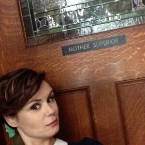 Keegan Connor Tracy Instagram - I miss these days. 
#ouat #onceuponatime #bluefairy