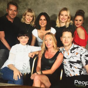 Keegan Connor Tracy Instagram - Oh mon dieu, take me back! A fabulous little #ouat flashback to Paris @peopleconvention. Miss you all! And Josh, I’ll never forget the yellow suede jacket incident 😆
#onceuponatime #wholecrew #bluefairy #cruella #snowwhite #princecharming #evilqueen #robinhood #parismonamour #conlife