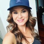 Keegan Connor Tracy Instagram - Got me a new hat! Thanks @dgcbctalent for including me in the promo shoot - proud to wear this hat. Now if we could just get that strike solved so that I can wear it *on set*, that’d be cool. We’re all ready to go back to work!! @dgctalent @watchdgcbc #director #directorswag #femalefilmmaker