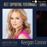 Keegan Connor Tracy Instagram - Always an honour and a delight. Can’t wait for the party and the most delightfully crazy pink confection I’ll be wearing. Congrats to all my fellow nominees; we have all survived this business! 🫶🏼 #actorslife #nominee #ubcpactra #ubcpactraawards #Repost @ubcp_actra with @use.repost ・・・ Introducing our Nominees - Best Supporting Performance - Series @keeganconnortracy is nominated for her role in Creepshow. Keegan Connor Tracy is an award-winning actor, director and writer with over 25 years in film and TV. Known for disappearing into a variety of roles, this Canadian chameleon’s credits include Once Upon a Time’s Blue Fairy, Belle, in the hit Disney franchise Descendants, as well as The Magicians, Bates Motel, Supernatural and the sleeper horror hit ‘Z’. #ubcpactraawards