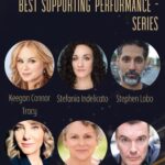 Keegan Connor Tracy Instagram - 💋 Delighted to be nominated again for the @ubcp_actra awards! And in such esteemed company. Can’t wait to share more from this super fun role - Marcia will make you laugh my friends. Thanks to @debdillistone and @redtalentmgmt for being in my corner, @justingdyck for choosing me and letting me be nutty - we so rarely get to do comedy in Vancouver so it was a particular delight. Plus, I thought I’d never get to play a bride 😂 And congratulations to all my fellow actors - we weather the same storms…and we’re still here. #ubcpactraawards #nominee #actress #yvrshoots @creepshowtv @thecreepshowshow @jubeehob #horrortv @shudder