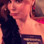 Keegan Connor Tracy Instagram - I had so much fun at the @ubcpawards! It was so wonderful to catch up with friends and colleagues I haven’t seen in ages. Thank you to my bestie crowd for cheering me on, you made my night 💖 Congrats to my brilliant fellow nominees and to all the winners! #ubcpactraawards #nominee #actorslife #awardsnight #fashion #ootd 👗: @katehewko 👠: @lordandtaylor