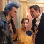 Keegan Connor Tracy Instagram - ‘The pandemic was worse!’ ‘No, the strike was!’ Guys, you’re both right, they both sucked. Now let’s get back to work! (In general) #decendants #belle #hades #beast @mrcheyennejackson @actordanpayne