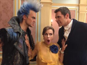 Keegan Connor Tracy Instagram - ‘The pandemic was worse!’
‘No, the strike was!’
Guys, you’re both right, they both sucked. Now let’s get back to work! (In general)
#decendants #belle #hades #beast @mrcheyennejackson @actordanpayne