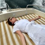 Keeley Hawes Instagram - Bobbing about 🚤