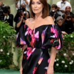 Keeley Hawes Instagram - #MetGala 2024 Thank you 🩷💜🖤 @marcjacobs Styling: @mayazep Makeup: @justinejenkins Hair: @bencooke_lockonego