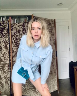 Keeley Hazell Instagram - Blue collar