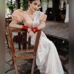Keerthana Sreekumar Instagram - ONAM KACHERI 🌸 Photography @raka_8_ Costume @thoran_by_zayi Makeup @makeupbyanil Jewelry @priya_anokhi_ Stylist @zohibzayi Special thanks @_brahm_an @ameerkbasheer @adharsh_sudharsan @_abhi_makeovers