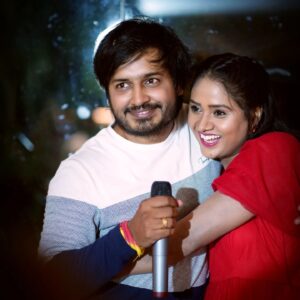 Keerthi Bhat Instagram - Again I fell in love with you because u loved me when I couldn't love myself ... only I can say bottom of my heart Love u mamma @its_vijay_karthek 💞 thank you so much for coming my life ,I'm lucky to have u😘

This beautiful clicks by : @maaaevents 

Location: @vyaamisrena_cafe

Costume by : @navyaaa._.naidu 

#surprisebirthday #surprise #love #couplegoals #loveu #keeka #happy #birthdayparty #hyderabaddiaries