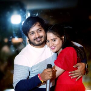 Keerthi Bhat Instagram - Again I fell in love with you because u loved me when I couldn't love myself ... only I can say bottom of my heart Love u mamma @its_vijay_karthek 💞 thank you so much for coming my life ,I'm lucky to have u😘

This beautiful clicks by : @maaaevents 

Location: @vyaamisrena_cafe

Costume by : @navyaaa._.naidu 

#surprisebirthday #surprise #love #couplegoals #loveu #keeka #happy #birthdayparty #hyderabaddiaries