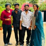 Keerthi Bhat Instagram - Happy Birthday to dear friendu the kind-hearted and talented actress @keerthibhatofficial 🥳 On this special day, we wish you endless happiness and smiles that never fade. Your warmth and kindness touch everyone around you, and we are grateful for the beautiful friendship we share.😇🥰 Hope our bond continues to grow stronger, not just as friends, but as family.🤗 May you achieve great success in all your upcoming projects, and may this year bring you even more joy and fulfillment.😃 Keep shining brightly Keerthi, and know that we will always be here cheering you on🤟🎉 You and your life partner @its_vijay_karthek bro are truly made for each other 🫶 #happybirthday #keerthikeshavbhat #actress #biggboss #biggbosstelugu #sjmediaspot #birthdaycelebrations #kindhearted #jaggudarling