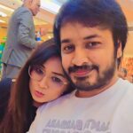 Keerthi Bhat Instagram - Wish you a many many more happy returns of the day my dear sweetest papu ❤️ your a true inspiration & mentor to me ❤️ The biggest happiness on my face came to me in my life is when u bcum my crime partner and am so luckiest person bcs the way u shower the love and care towards me papu🥳💖🎊🎉 Need it till my last breath. Once again love you Papu🎁🥰