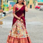 Keerthi Bhat Instagram – ♥️

This beautiful outfit by : @kowshiki_couture 

#ursradha #madhuranagarilo #teluguactress #telugu #hyderabad #love #joyful