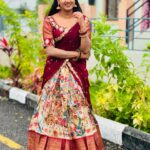 Keerthi Bhat Instagram – ♥️

This beautiful outfit by : @kowshiki_couture 

#ursradha #madhuranagarilo #teluguactress #telugu #hyderabad #love #joyful