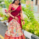 Keerthi Bhat Instagram – ♥️

This beautiful outfit by : @kowshiki_couture 

#ursradha #madhuranagarilo #teluguactress #telugu #hyderabad #love #joyful