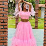 Keerthi Bhat Instagram – 💗

Designer n outfit by : @dream_outfits_by_rr 

#pink #selfloveisthebestlove #bigboss6 #keerthibhat #thankyou