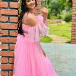 Keerthi Bhat Instagram – 💗

Designer n outfit by : @dream_outfits_by_rr 

#pink #selfloveisthebestlove #bigboss6 #keerthibhat #thankyou