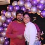 Keerthi Bhat Instagram – I Never thought anyone would ever makes me smile . laugh,and capture my heart  as fast as u have.,💗 Thank you  @its_vijay_karthek  mamma for this( 100 days  anniversary of engagement) beautiful suprise……i know ur not well but still u …🥲. thank you so much and ofcourse I love u💗 U made my day special.Im so glad to have u💞 Thank you for coming my life🥰

Location:@bingetown_in

#couplegoals #keeka #100daysengaged💍 #happyanniversary❤️ loveumamma💞